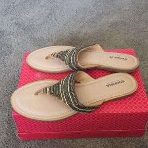 Sonoma beaded sandals